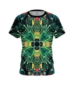 Plain Mosaic Bloom CoolWick Bowling Jersey