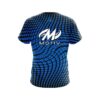 Motiv Dyanamic Flux Blue CoolWick Bowling Jersey - Image 2