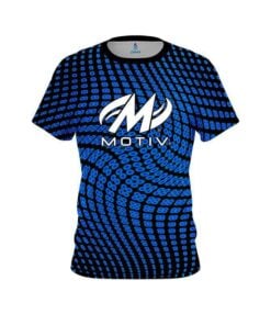 Motiv Dyanamic Flux Blue CoolWick Bowling Jersey
