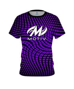 Motiv Dyanamic Flux Purple CoolWick Bowling Jersey
