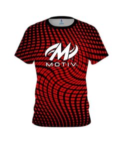 Motiv Dyanamic Flux Red CoolWick Bowling Jersey
