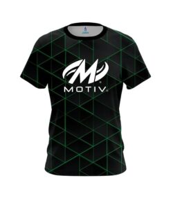 Motiv Geo Green CoolWick Bowling Jersey