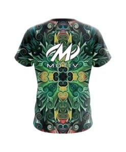 Alternative view of Motiv Mosaic Bloom CoolWick Bowling Jersey
