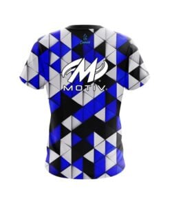 Alternative view of Motiv Prism Blue CoolWick Bowling Jersey