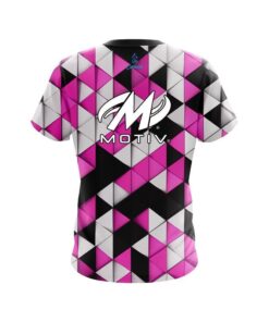Alternative view of Motiv Prism Pink CoolWick Bowling Jersey