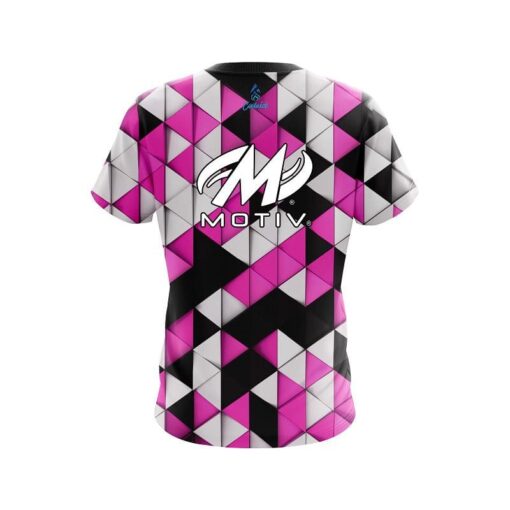 Motiv Prism Pink CoolWick Bowling Jersey - Image 2