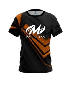 Motiv Steaming Dynamic Orange CoolWick Bowling Jersey