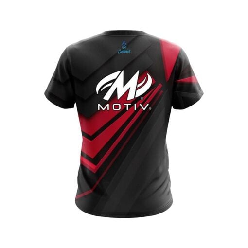 Motiv Steaming Dynamic Red CoolWick Bowling Jersey - Image 2