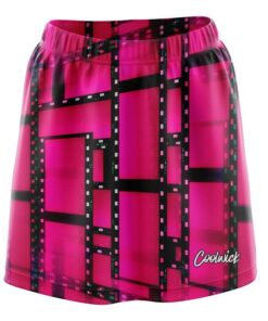 Movie Reel Pink CoolWick Bowling Skort