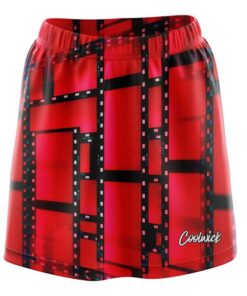 Movie Reel Red CoolWick Bowling Skort