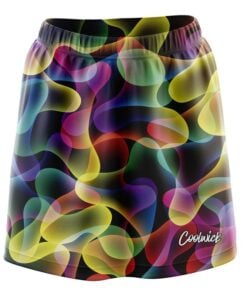 Multi Color Lava CoolWick Bowling Skort