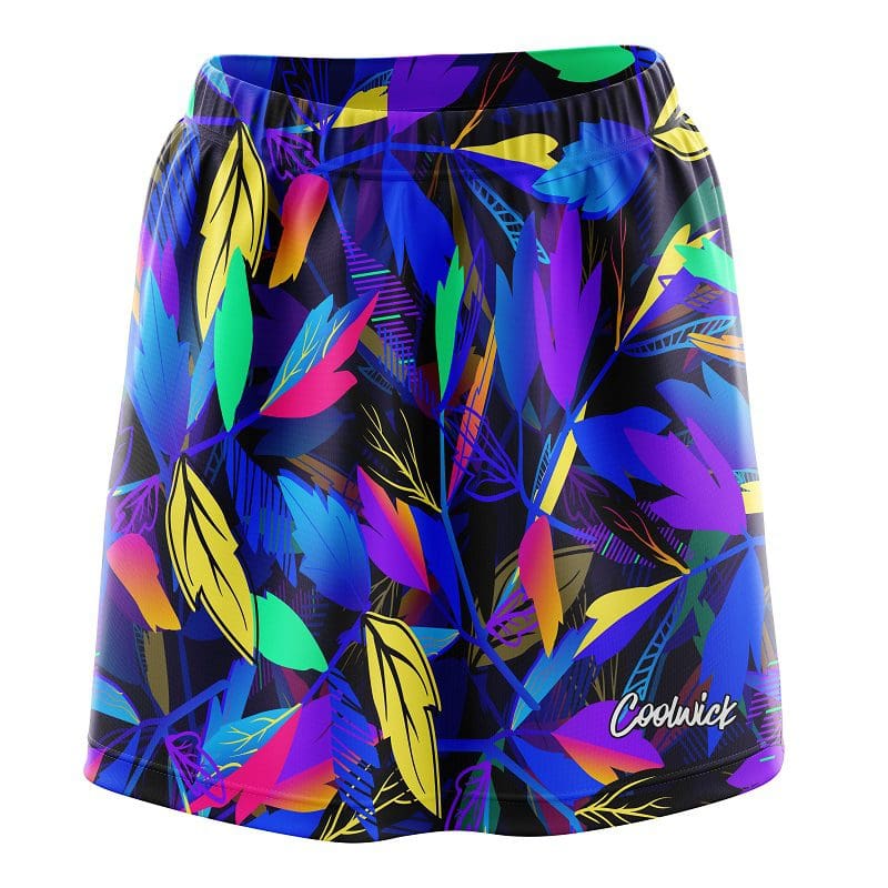 Neon Leafs CoolWick Bowling Skort