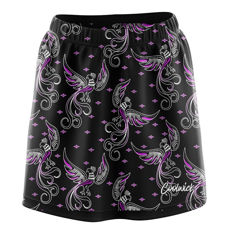 Phoenix Purple CoolWick Bowling Skort