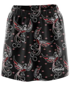 Phoenix Red CoolWick Bowling Skort