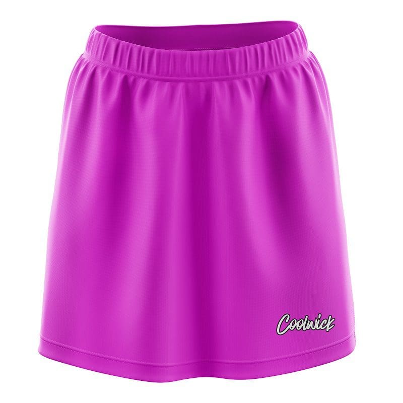 Plain Pink CoolWick Bowling Skort