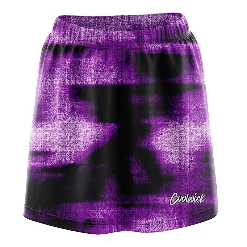Canvas Purple CoolWick Bowling Skort