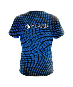 Alternative view of Pyramid Dyanamic Flux Blue CoolWick Bowling Jersey