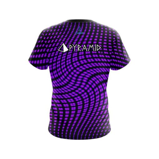 Pyramid Dyanamic Flux Purple CoolWick Bowling Jersey - Image 2