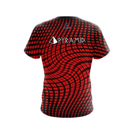 Pyramid Dyanamic Flux Red CoolWick Bowling Jersey - Image 2