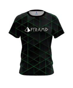 Pyramid Geo Green CoolWick Bowling Jersey