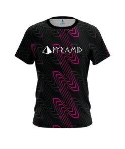 Pyramid Halftone Extreme Pink CoolWick Bowling Jersey