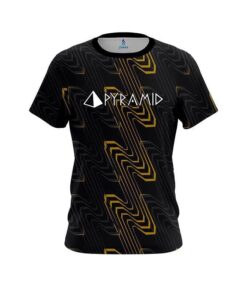 Pyramid Halftone Extreme Yellow CoolWick Bowling Jersey