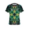 Pyramid Mosaic Bloom CoolWick Bowling Jersey