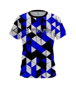 Pyramid Prism Blue CoolWick Bowling Jersey