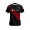 Pyramid Steaming Dynamic Red CoolWick Bowling Jersey