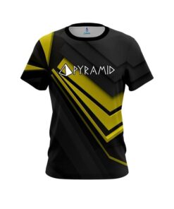 Pyramid Steaming Dynamic Yellow CoolWick Bowling Jersey