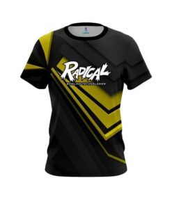 Radical Steaming Dynamic Yellow CoolWick Bowling Jersey