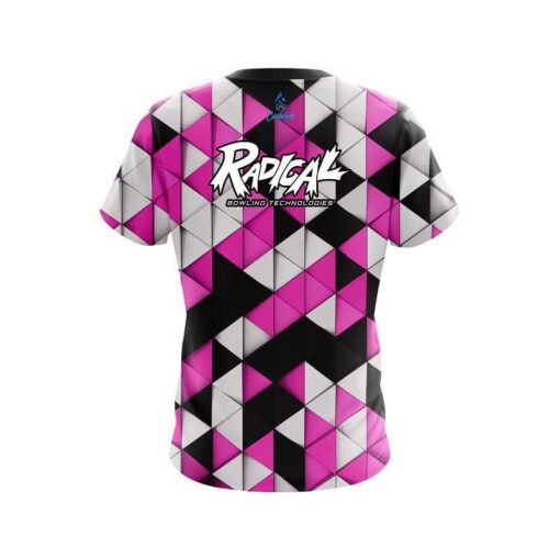 Radical Prism Pink CoolWick Bowling Jersey - Image 2