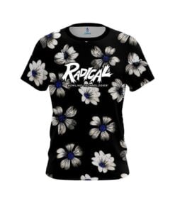 Radical Daisy Blue CoolWick Bowling Jersey