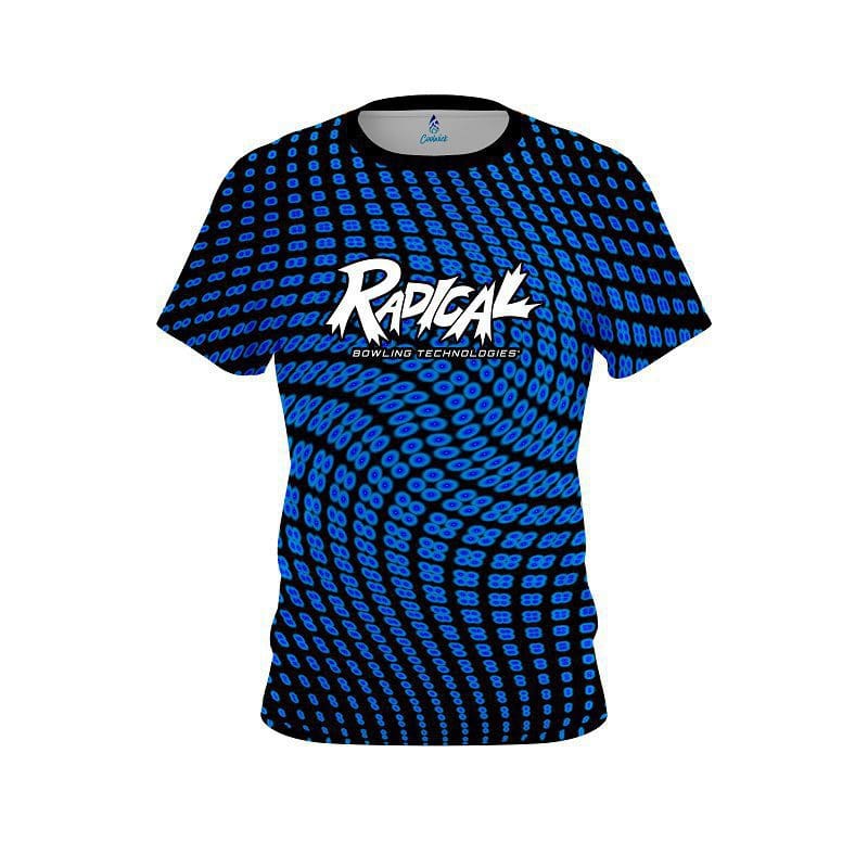 Radical Dyanamic Flux Blue CoolWick Bowling Jersey