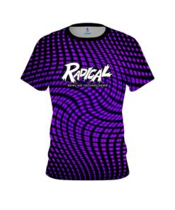 Radical Dyanamic Flux Purple CoolWick Bowling Jersey
