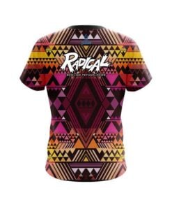 Alternative view of Radical Native Triangular CoolWick Bowling Jersey