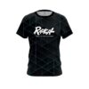 Radical Geo Light Blue CoolWick Bowling Jersey