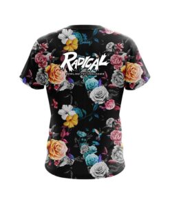 Alternative view of Radical Hummingbird Watercolor Art CoolWick Bowling Jersey