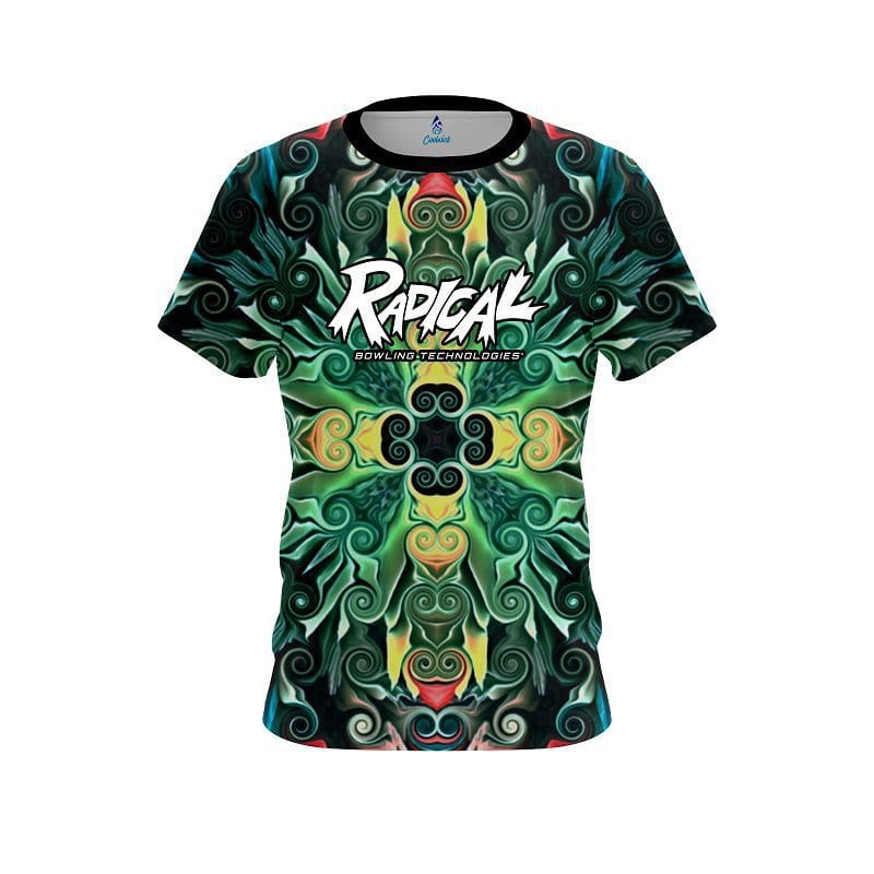 Radical Mosaic Bloom CoolWick Bowling Jersey