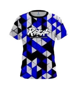 Radical Prism Blue CoolWick Bowling Jersey