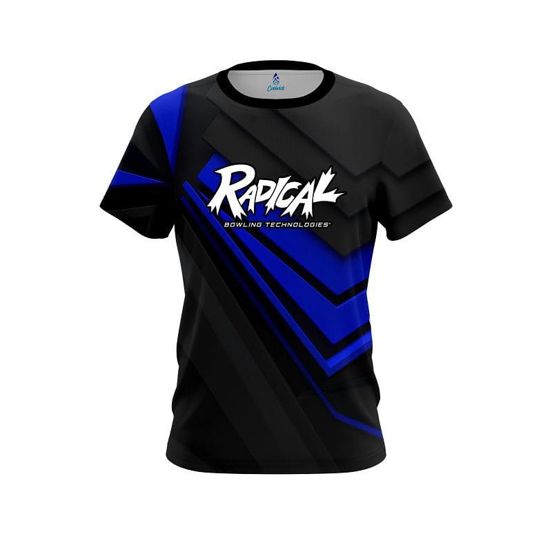 Radical Steaming Dynamic Blue CoolWick Bowling Jersey