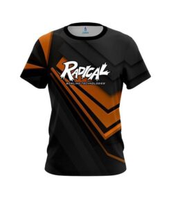 Radical Steaming Dynamic Orange CoolWick Bowling Jersey