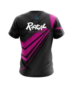 Alternative view of Radical Steaming Dynamic Pink CoolWick Bowling Jersey