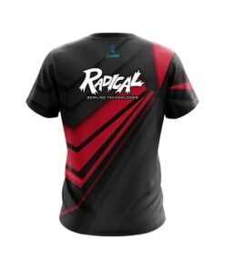 Alternative view of Radical Steaming Dynamic Red CoolWick Bowling Jersey