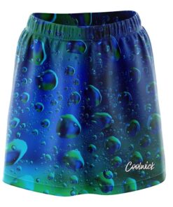 Rain Drop CoolWick Bowling Skort