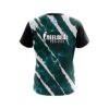 CoolWick Reel Deal Marble Aqua Fisher CoolWick Fishing Jersey - Image 2