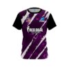 CoolWick Reel Deal Marble Purple Fisher CoolWick Fishing Jersey