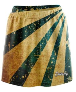 Retro Grunge 2 CoolWick Bowling Skort
