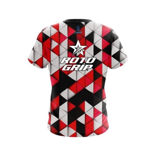 Roto Grip Prism Red CoolWick Bowling Jersey - Image 2