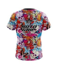 Alternative view of Roto Grip Skull Love CoolWick Bowling Jersey